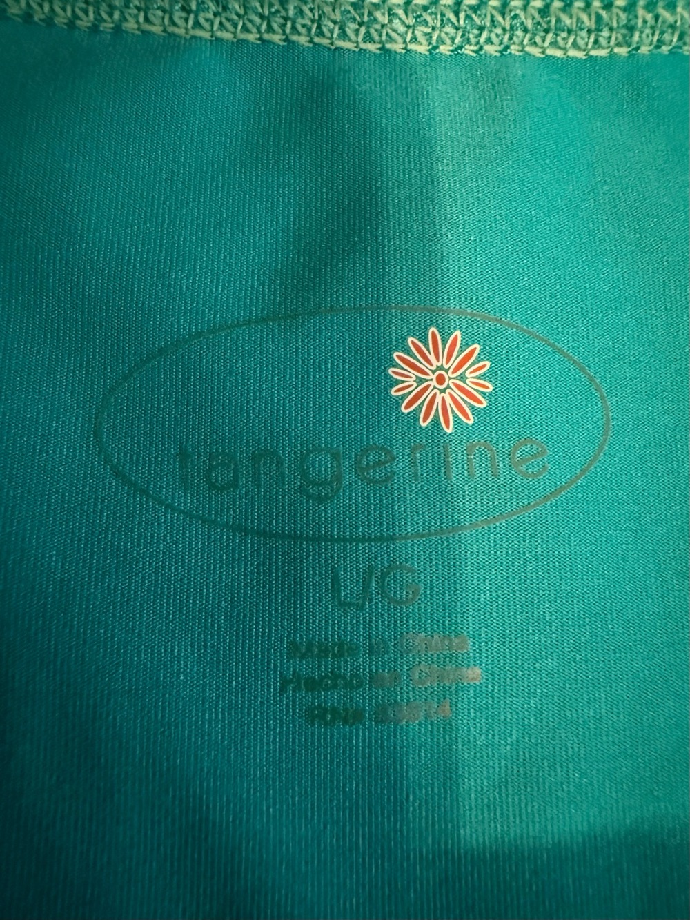 Teal Tangerine Zip up jacket size large - Picture 11 of 14
